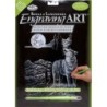 Scrappfolie Zilver Wolf Moon  SILF33