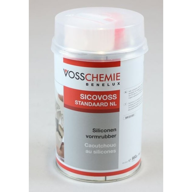 Sicovoss Siliconen vormrubber 0,5kg
