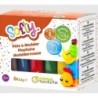Softy plasticine kleur 6x62g