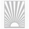 Sunny Rays Stencil (ST-170)