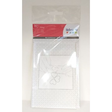 Acrylblok transparant 12x16x0.5 cm