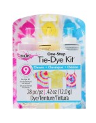 Tie-dye textiel kleuren