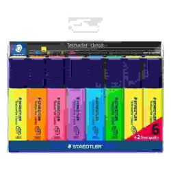 Textsurfer classic tekstmarker - set 6 + 2