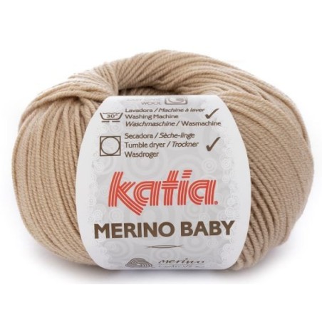 MERINO BABY 43 lichtbruin              50gr.