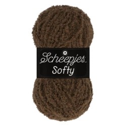 SOFTY 474 donker bruin      50gr.