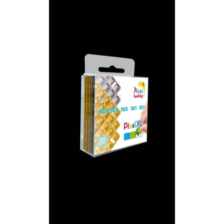 Pixel XL 5 stuks n kleur verpakt - Goud/zilver