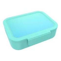 Brooddoos Rainbow 195x165x60mm - Groen/Blauw