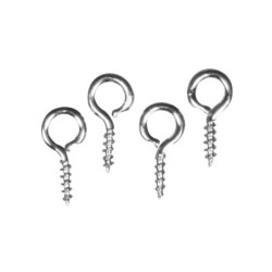 Schroefoogje 2 mm diam. platina