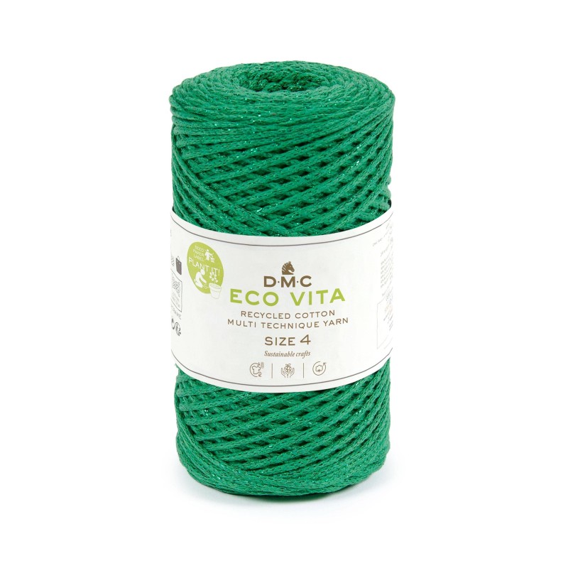 COTON RECYCLE NOVA VITA XMAS 4MM 08 250 GR