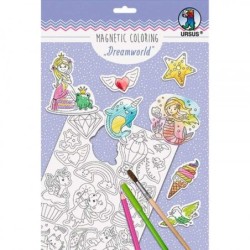 MAGNETIC COLORING DREAMWORLDA4,2BLATT