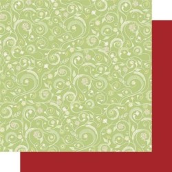 Origami ranken  rood en groen 10x10cm/65vel