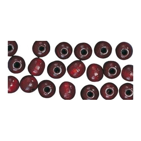 Houtkraal14mm18std'bruin