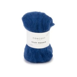 SILKY MOHAIR 108 Blauw klein 25