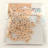 RECYCLED COTTON BEIGE SMALL FLOWERS