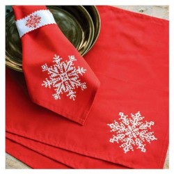 TP Servietten kit 4 stuks  Snowcrystal