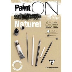 Paint On Naturel 30 blad 250g A5