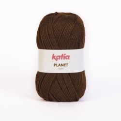 PLANET 3967 donker bruin      100gr.