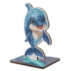 Crystal Art Buddy Dolphin